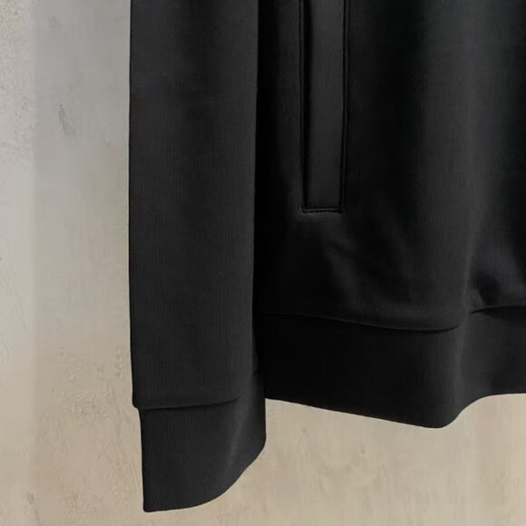 Black Thom Browne 4-Bar Anchor Hoodie & Joggers Set - Picture 2 of 9